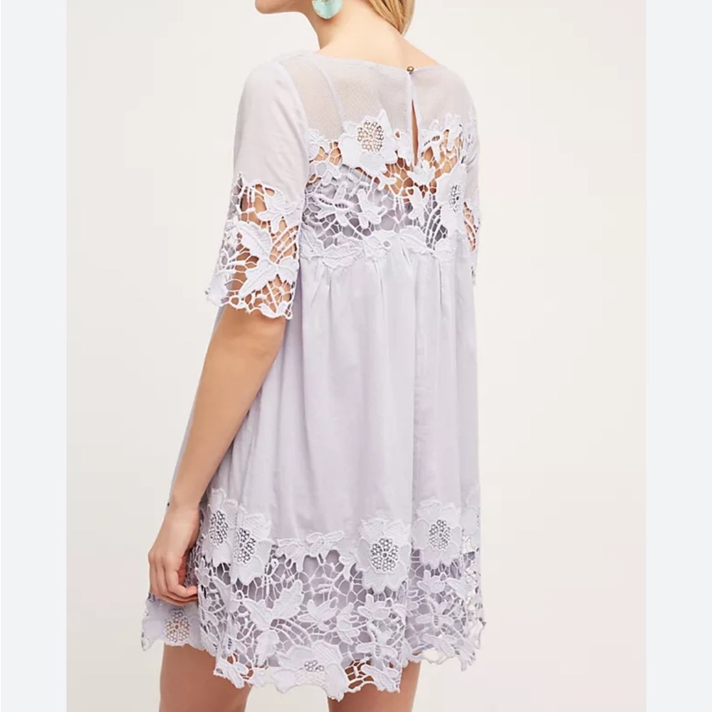 Anthropologie Holding Horses Magnolia Lace Dress in Lilac Size 2